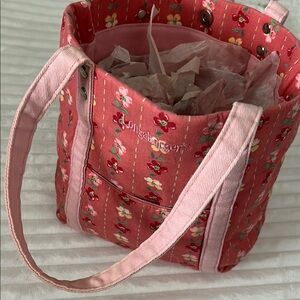 🩷 Floral Pink Tote Bag